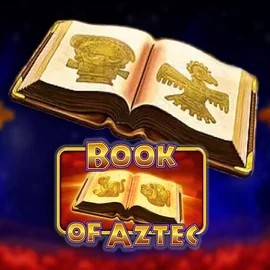 Logo of Book of Aztec from Amatic Industries at Wettzo Casino