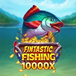 Fintastic Fishing slot logo by Foxium at Wettzo CasinoFintastic Fishing