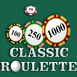 Roulette slot logo by OneTouch Games at Wettzo Casino