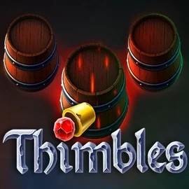 Thimbles slot logo by Evoplay at Wettzo CasinoThimbles
